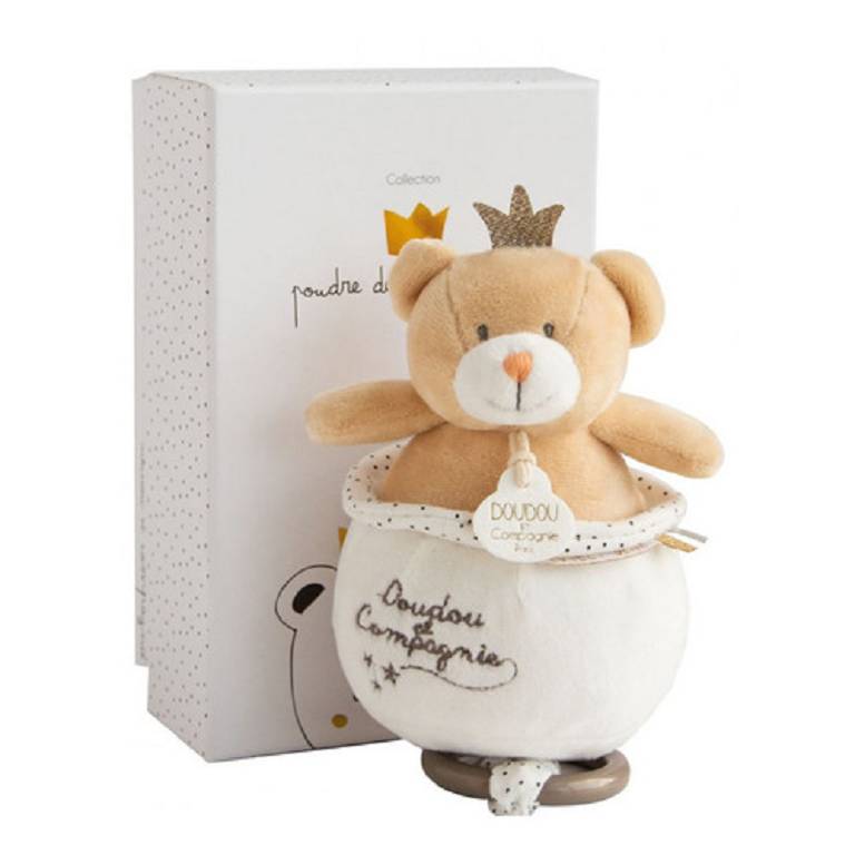 OURS PETIT ROI BOITE A MUSIQUE